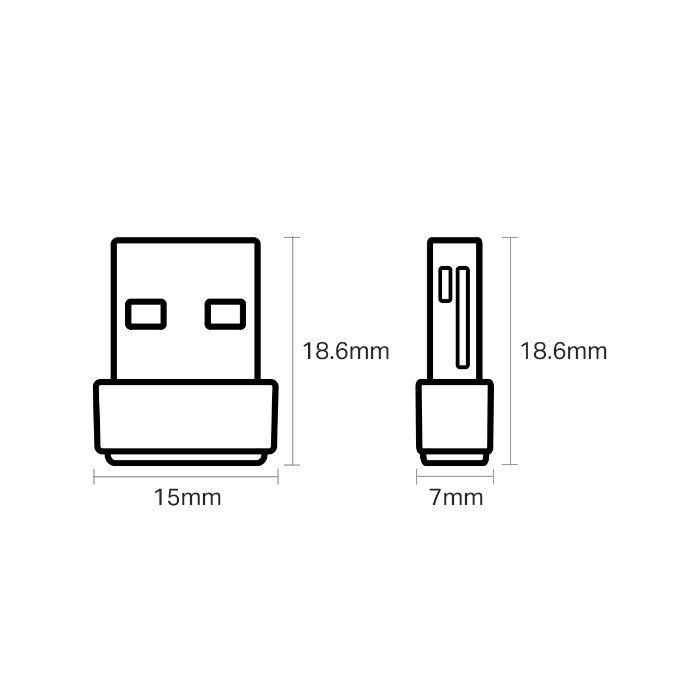 TP-Link Archer T2U Nano, AC600 WLAN USB adapter-2