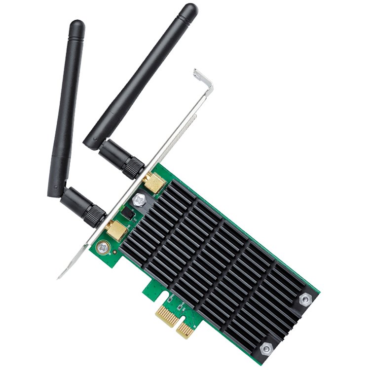 Bežični adapter TP-LINK AC1200 Archer T4E Dual-Band PCI-E 300Mbps/867Mbps (2.4GHz/5GHz), 802.11a/b/g/n/ac, 2×odvojive antene-2