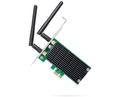 Bežični adapter TP-LINK AC1200 Archer T4E Dual-Band PCI-E 300Mbps/867Mbps (2.4GHz/5GHz), 802.11a/b/g/n/ac, 2×odvojive antene-4