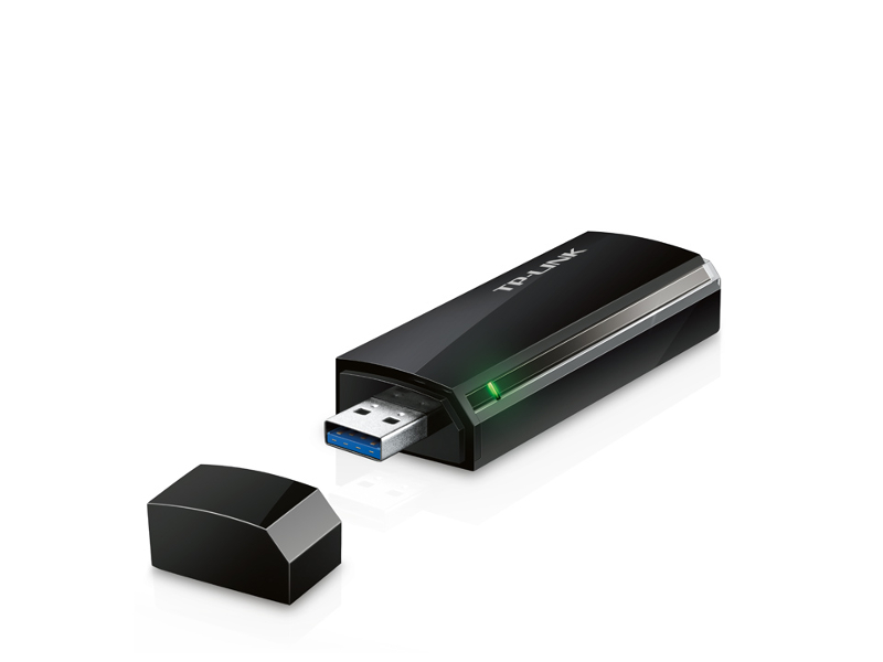 TP-Link AC1300 Archer T4U bežični Dual-Band USB3.0 adapter 400Mbps/867Mbps (2.4GHz/5GHz), 802.11a/b/g/n/ac, WPA2/WPA, WPS-0
