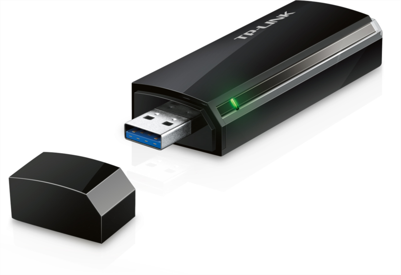 TP-Link AC1300 Archer T4U bežični Dual-Band USB3.0 adapter 400Mbps/867Mbps (2.4GHz/5GHz), 802.11a/b/g/n/ac, WPA2/WPA, WPS-3