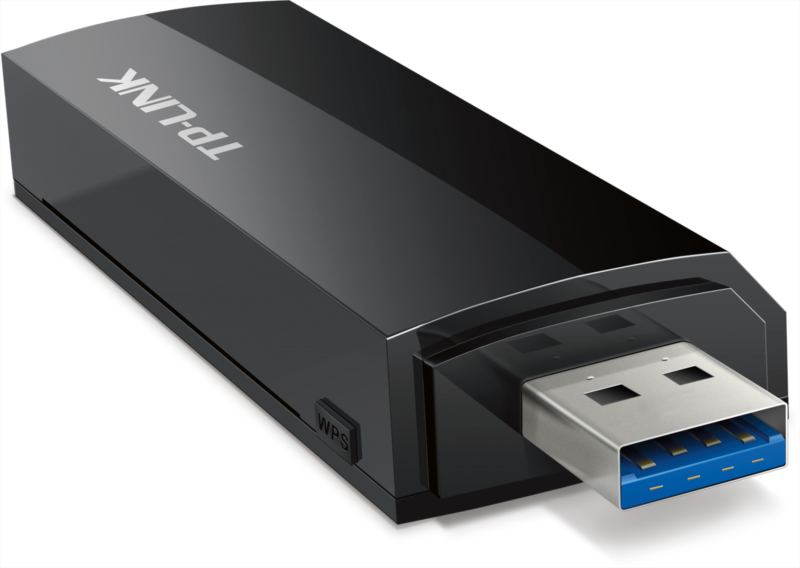 TP-Link AC1300 Archer T4U bežični Dual-Band USB3.0 adapter 400Mbps/867Mbps (2.4GHz/5GHz), 802.11a/b/g/n/ac, WPA2/WPA, WPS-5