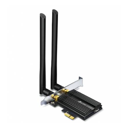 TP-Link AX3000 Archer TX50E bežični Dual-Band Wi-Fi 6 BT5.0 PCI-E adapter 574Mbps/2402Mbps (2.4GHz/5GHz), 802.11ax/ac/n/a/g/b, 2× 5dBi antene-0