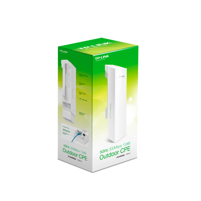 TP-Link CPE510, 5GHz 300Mbps 13dBi Outdoor CPE-1