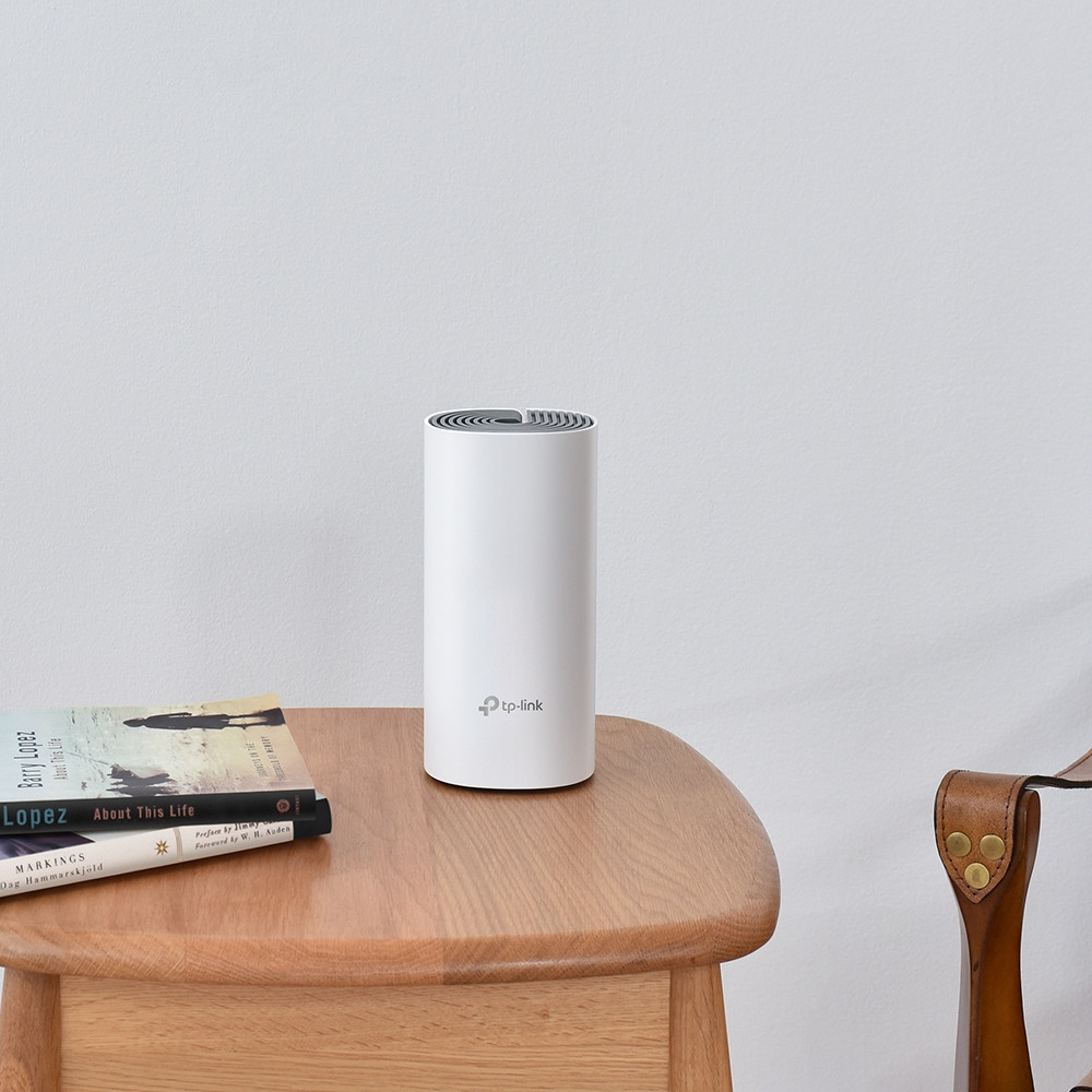 Bežična pristupna točka TP-Link AC1200 Deco E4 (2 pack) Mesh Wi-Fi, Dual-Band 300Mbps/867Mbps (2.4GHz/5GHz), 2×LAN, 2×interna antena, Deco App-10
