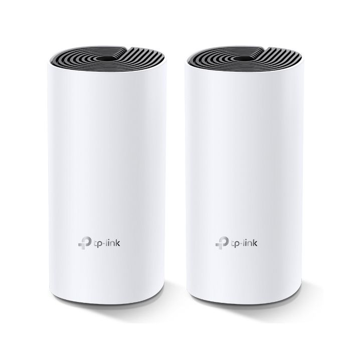 TP-Link AC1200 Deco M4 (2 pack) Mesh Wi-Fi, Dual-Band 300Mbps/867Mbps (2.4GHz/5GHz), 2×GLAN, 2×interna antena, Deco App-8