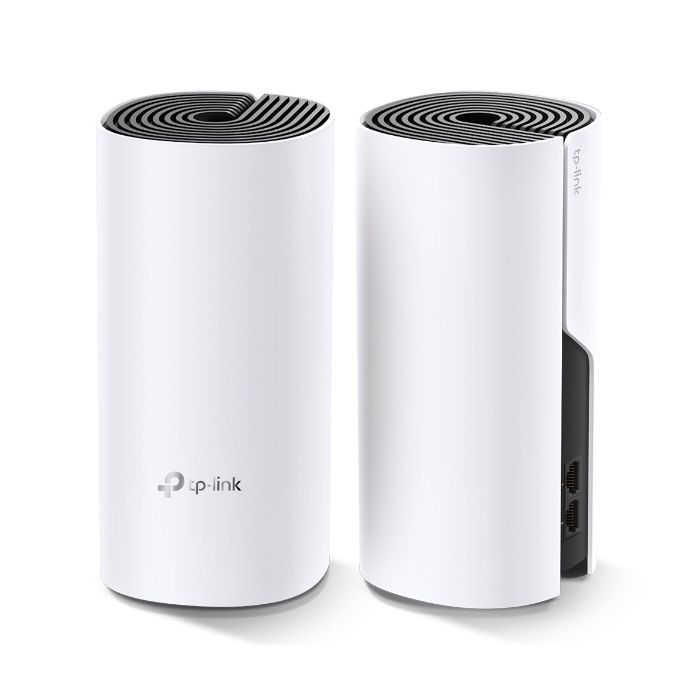 TP-Link AC1200 Deco M4 (2 pack) Mesh Wi-Fi, Dual-Band 300Mbps/867Mbps (2.4GHz/5GHz), 2×GLAN, 2×interna antena, Deco App-1