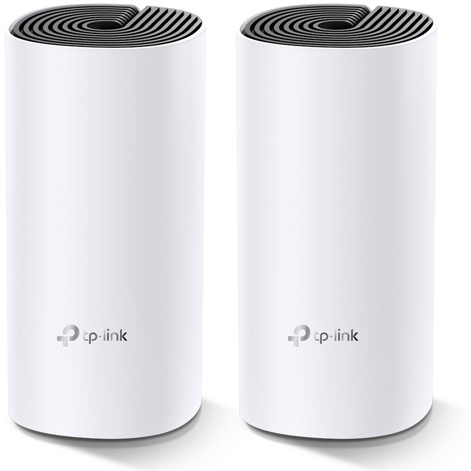 TP-Link AC1200 Deco M4 (2 pack) Mesh Wi-Fi, Dual-Band 300Mbps/867Mbps (2.4GHz/5GHz), 2×GLAN, 2×interna antena, Deco App-10