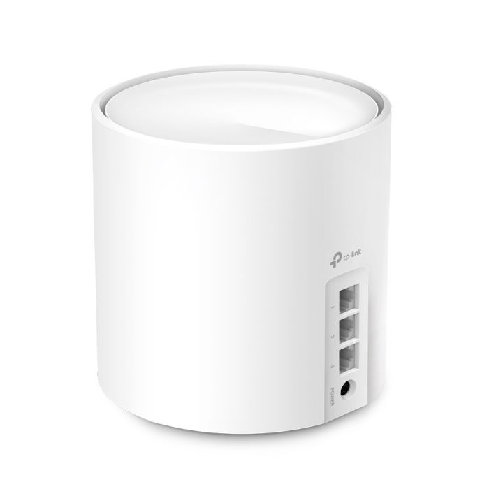 TP-Link AX3000 Deco X50 (2-pack), Dual-Band Mesh Wi-Fi 6, 574Mbps/2402Mbps (2.4GHz/5GHz), 802.11ax/ac/n/a/b/g, 3×G-LAN, Deco App-2