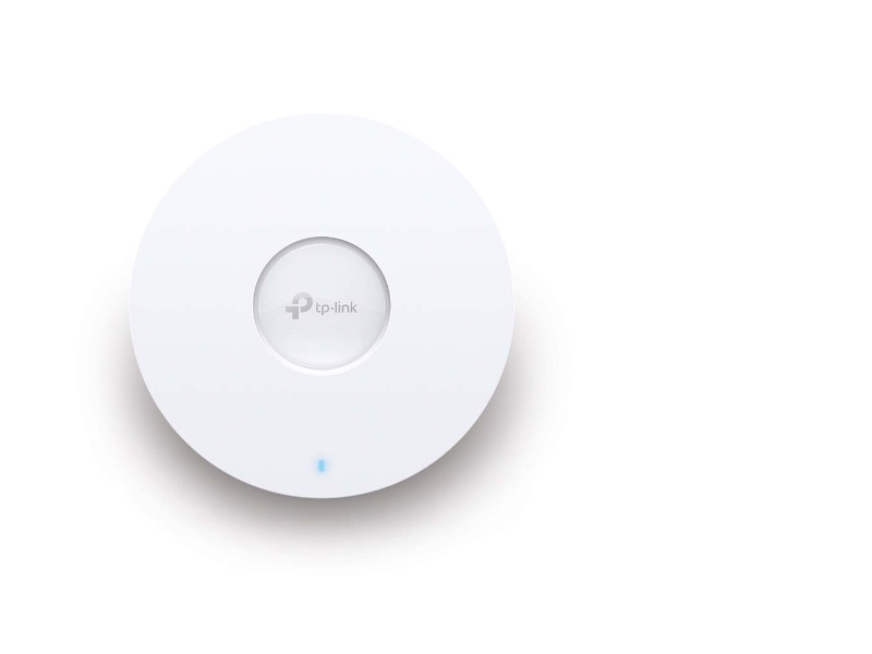 TP-Link AX1800 bežična pristupna točka stropna Dual-Band Wi-Fi 6 (AP), 574Mbps/1201Mbps (2.4GHz/5GHz), 802.11ax/ac/n/g/b/a, 1×G-LAN, podrška za PoE, 4×interna antena-4