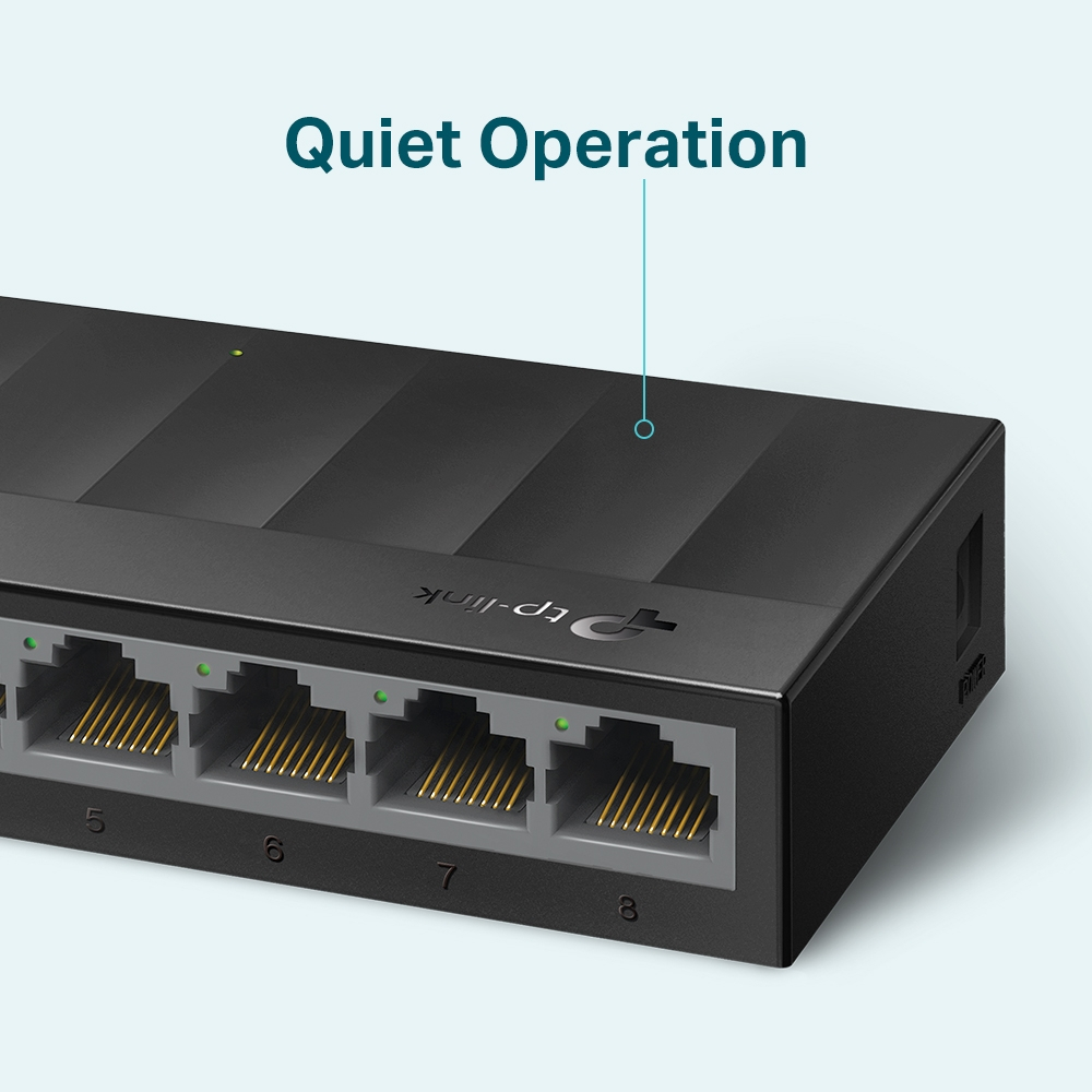 TP-Link LS1008G, 8-Port Gigabit Desktop Switch-4