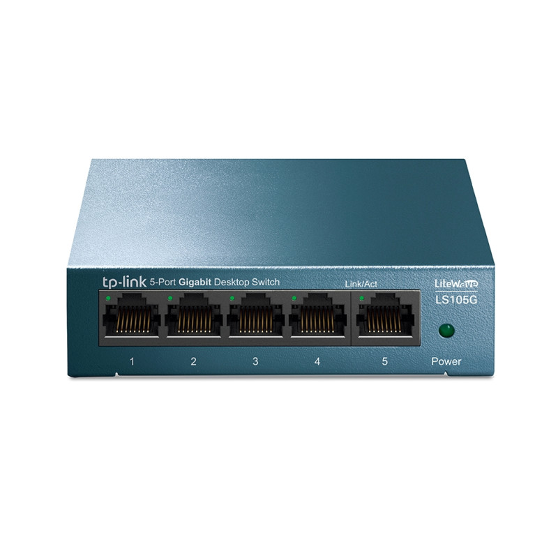 TP-Link LiteWave 5-Port Gigabit Desktop preklopnik (Switch), 5×10/100/1000 RJ45 Ports, metalno kučište-10