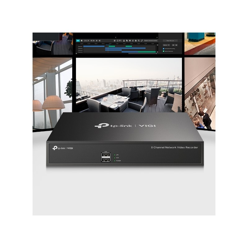 Samostalni NVR TP-LINK VIGI NVR1008H- 5MP (8 kanala, mrežni video snimač)-8