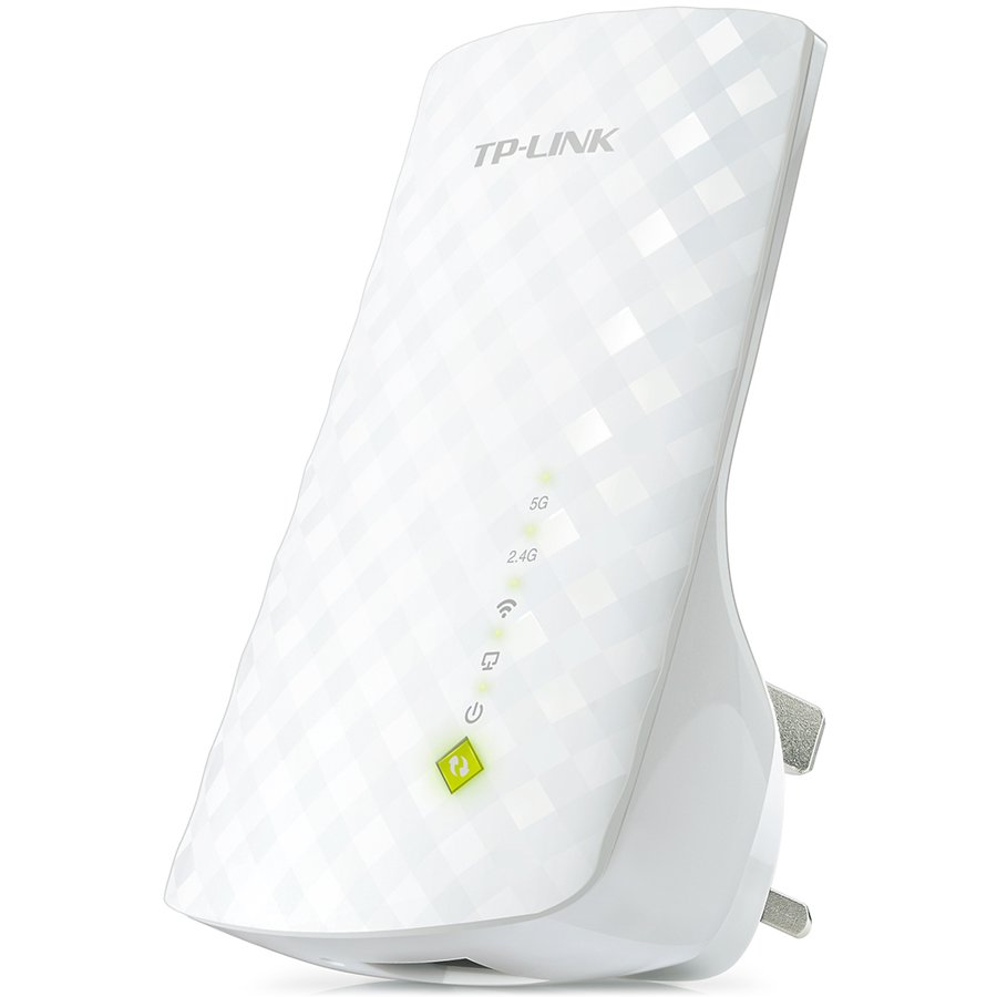 TP-Link AC750 bežični pojačivač dometa (Range Extender), Dual Band 433Mbps(5GHz)/300Mbps(2.4GHz), 802.11ac/a/b/g/n, 1×LAN, Range extender mod, 3× interna antena-0