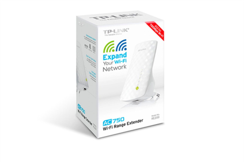 TP-Link AC750 bežični pojačivač dometa (Range Extender), Dual Band 433Mbps(5GHz)/300Mbps(2.4GHz), 802.11ac/a/b/g/n, 1×LAN, Range extender mod, 3× interna antena-8