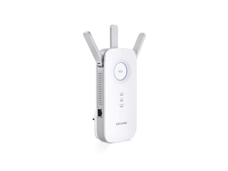 TP-Link AC1750 bežični pojačivač dometa (Range Extender), Dual Band 450Mbps/1300Mbps (2.4GHz/5GHz), 802.11ac/a/b/g/n, 1×G-LAN, Range extender mod, 3×fiksna antena-4