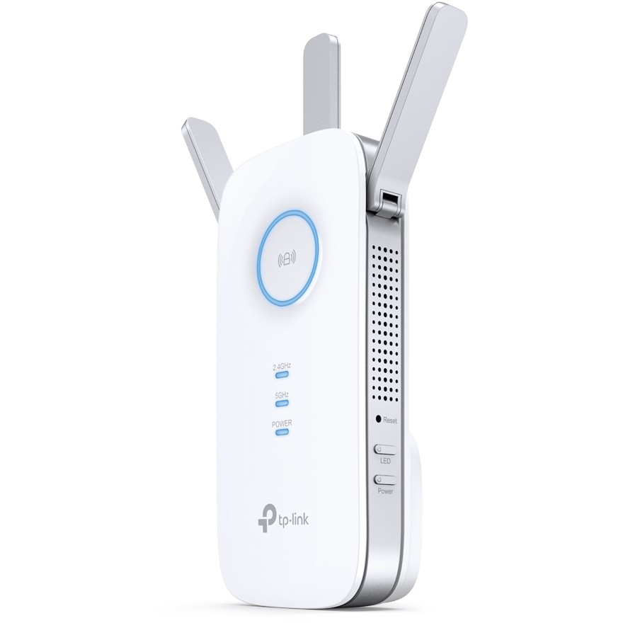 TP-Link AC1750 bežični pojačivač dometa (Range Extender), Dual Band 450Mbps/1300Mbps (2.4GHz/5GHz), 802.11ac/a/b/g/n, 1×G-LAN, Range extender mod, 3×fiksna antena-12