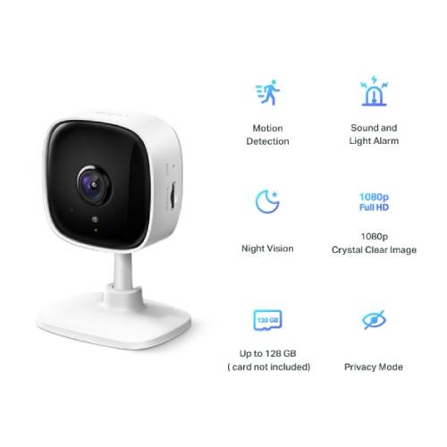 TP-Link bežična 1080p Full HD kamera, H.264 video, Pan/Tilt, Day/Night, dvosmjerni audio, detekcija pokreta, Android/iOS podrška-2