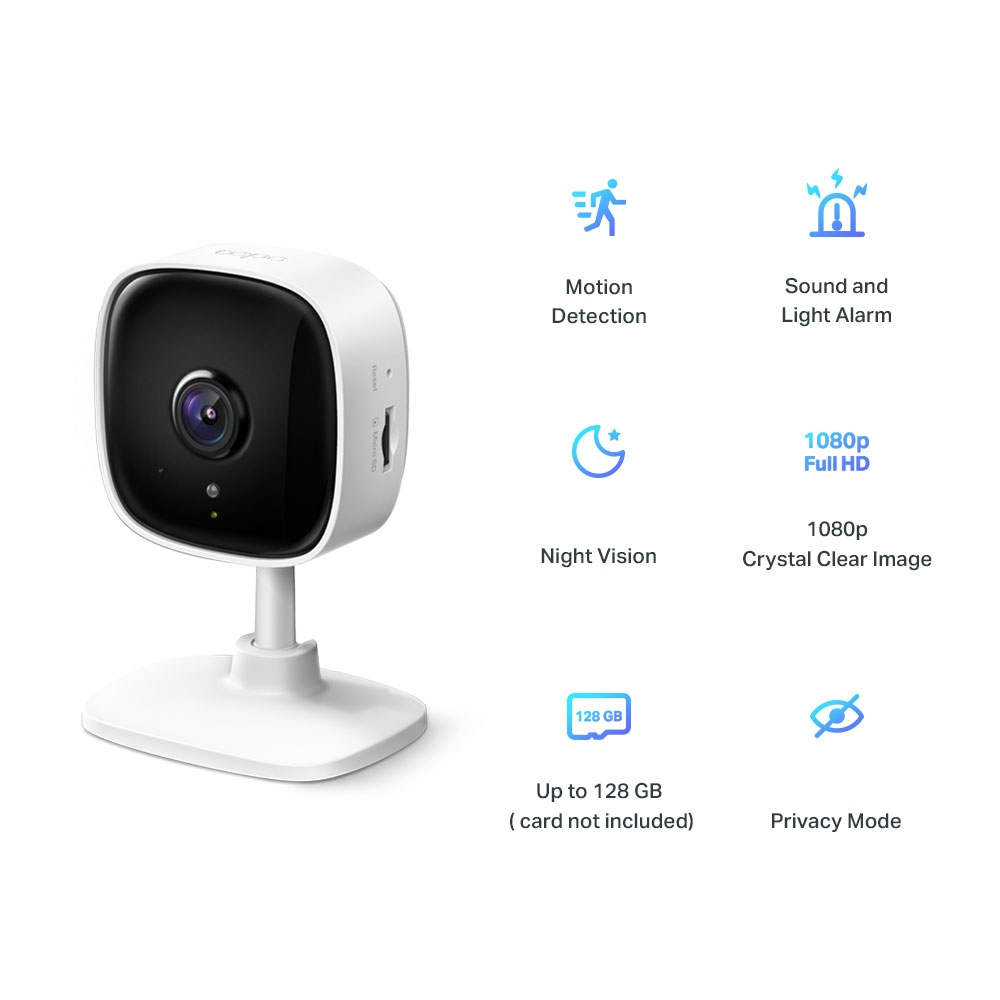 TP-Link bežična 1080p Full HD kamera, H.264 video, Pan/Tilt, Day/Night, dvosmjerni audio, detekcija pokreta, Android/iOS podrška-7