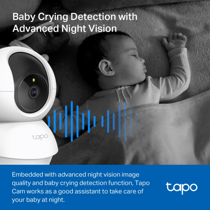Nadzorna kamera TP-LINK Tapo C200 (2MP, IR, PT, WiFi, unutarnja)-23