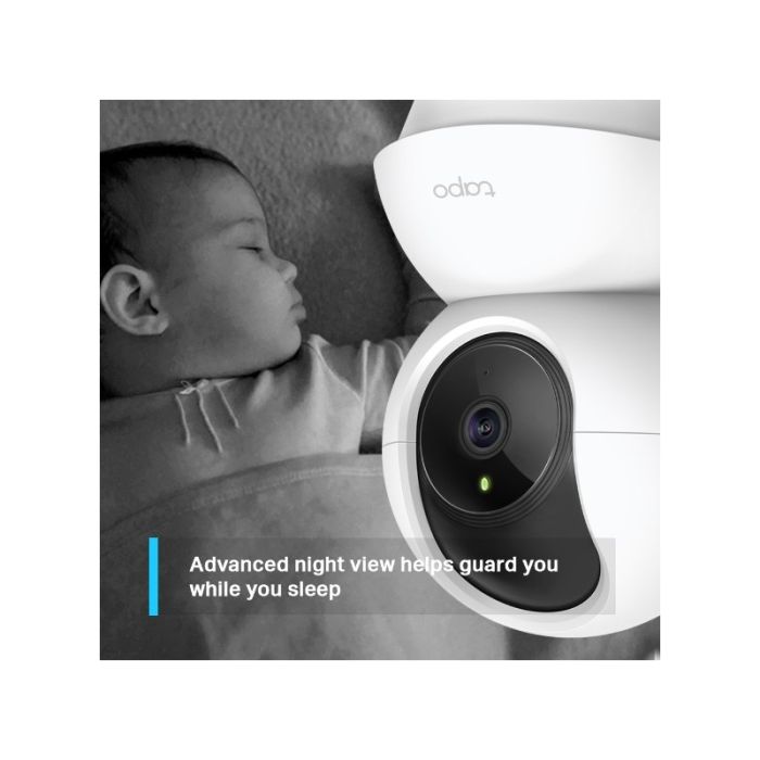 Nadzorna kamera TP-LINK Tapo C210 Dome 2K (3MP, PT, IR, unutarnja, WiFi)-6