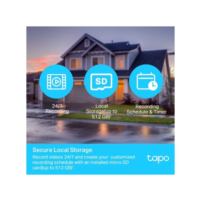Nadzorna kamera TP-LINK Tapo C500 (IP Dome, 2MP, IR, PT, WiFi, vanjska/unutarnja)-6