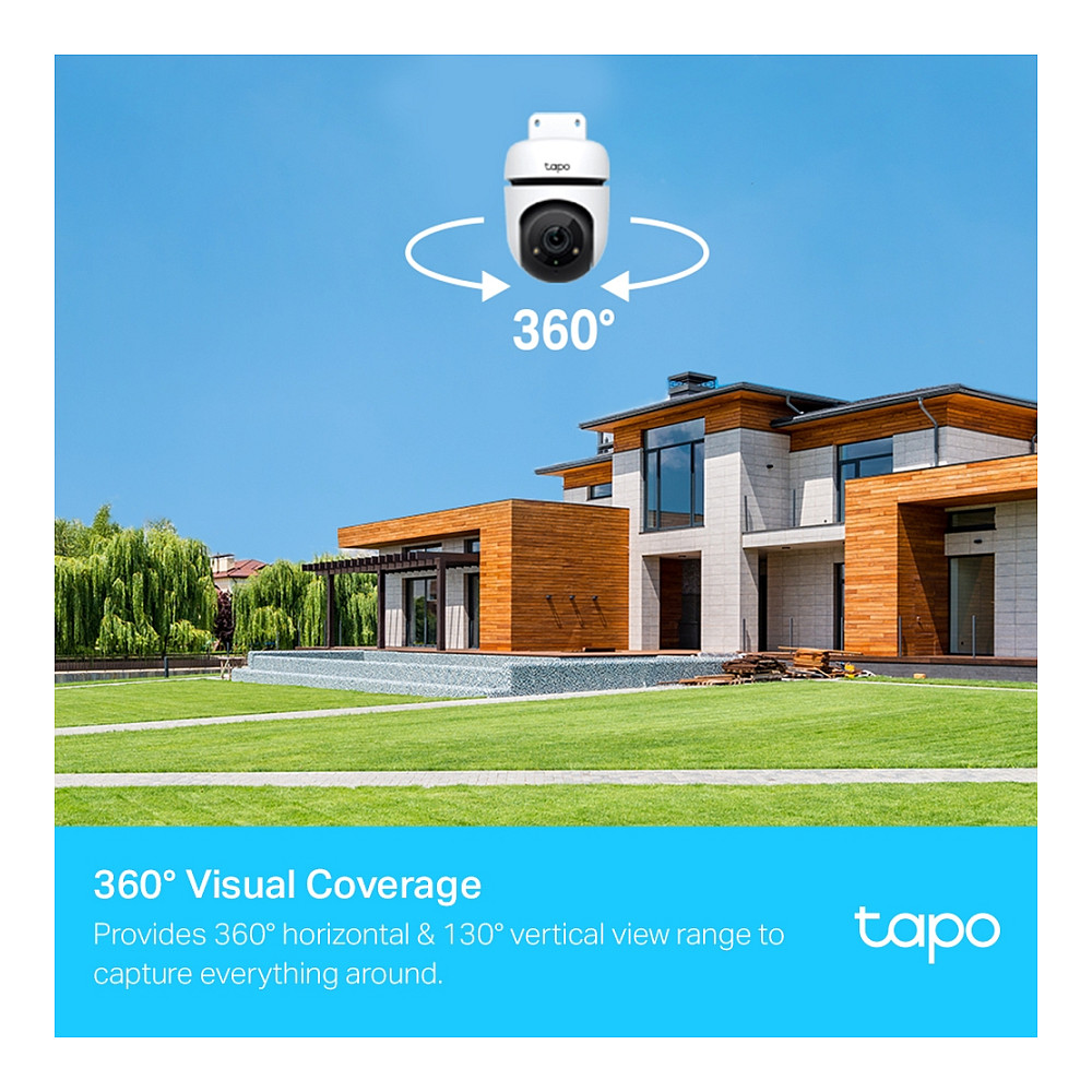 Nadzorna kamera TP-LINK Tapo C500 (IP Dome, 2MP, IR, PT, WiFi, vanjska/unutarnja)-17