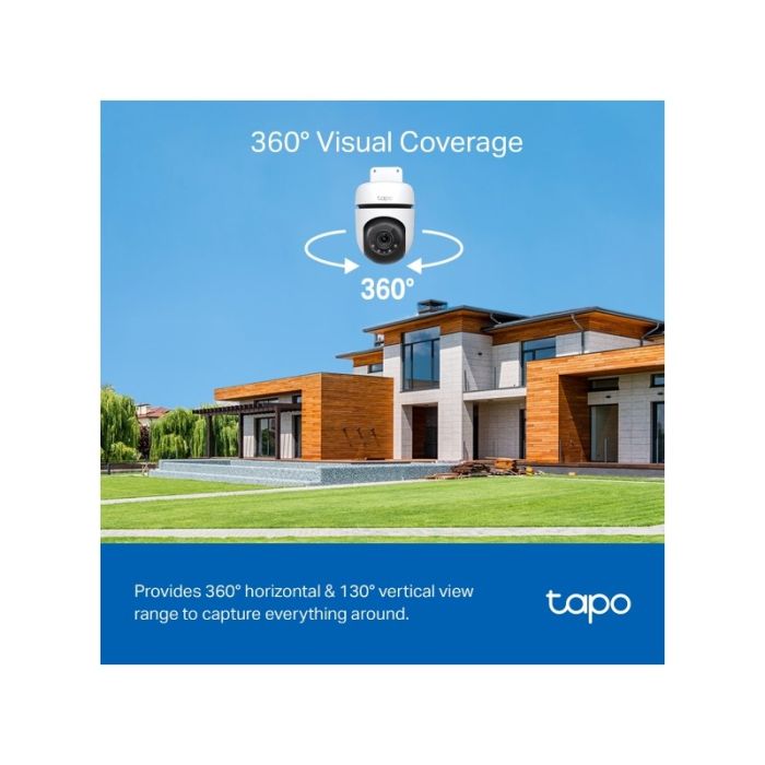 TP-Link Tapo C510W Outdoor Pan/Tilt Security Wi-Fi-4