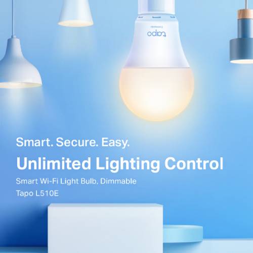 TP-Link Tapo L510E Smart Wi-Fi Light Bulb Dimmable-0