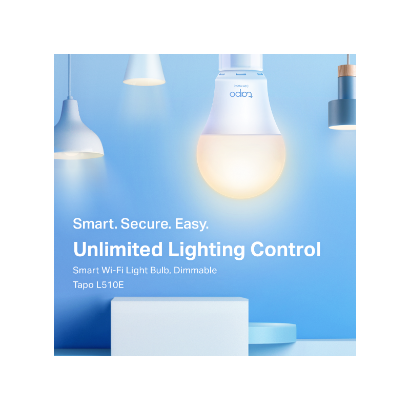 TP-Link Tapo L510E Smart Wi-Fi Light Bulb Dimmable-6