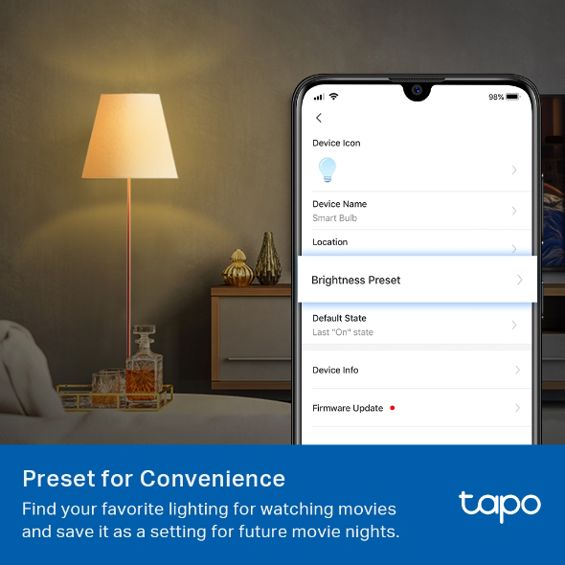 TP-Link Tapo L510E Smart Wi-Fi Light Bulb Dimmable-14
