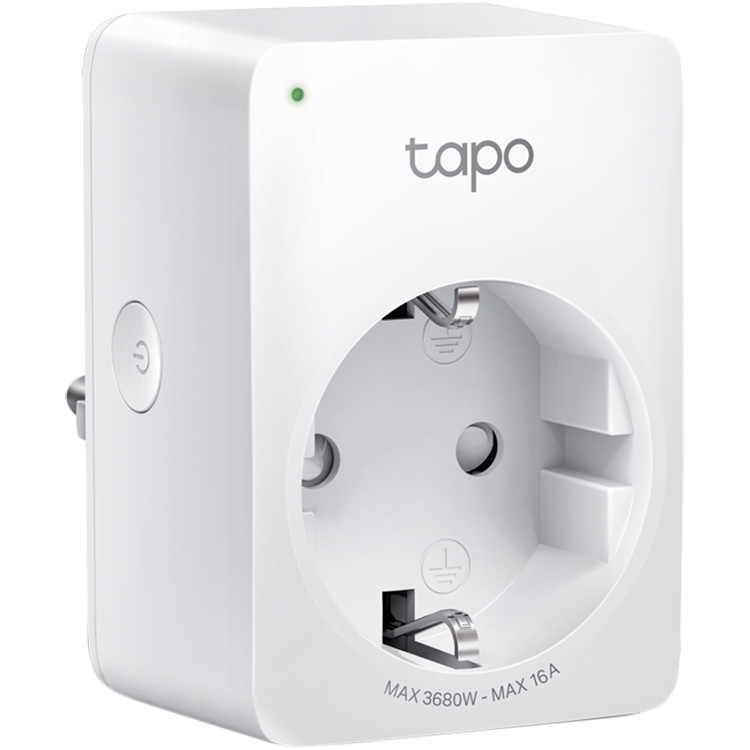 TP-Link WiFi Smart Plug, 2.4GHz, 802.11b/g/n, BT4.2, Tapo app, kontrola potrošnje energije, Timer/Schedule postavke, Glasovna kotrola Amazon Alexa/Google Assistant-1