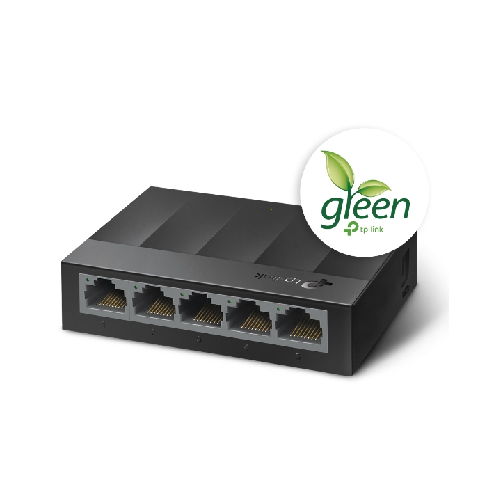 TP-Link LS1005G, 5-port Gbit switch, plastično-12