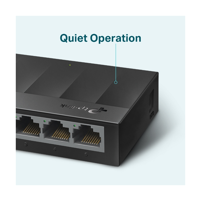 TP-Link LS1005G, 5-port Gbit switch, plastično-11