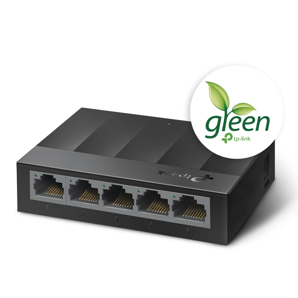 TP-Link LS1005G, 5-port Gbit switch, plastično-2