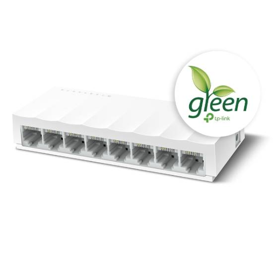 Switch TP-Link LS1008 (8-port 10/100 switch, plastično)-0