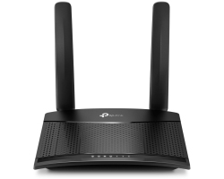 TP-Link bežični N 4G LTE usmjerivač (Router) 300Mbps (2.4GHz), 802.11b/g/n, interni 4G modem, 2×LAN/WAN, utor za SIM karticu, 2× LTE odvojive antene