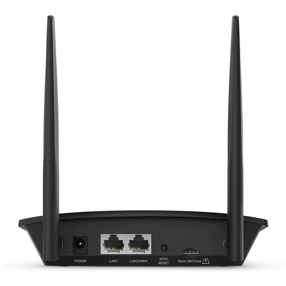 TP-Link bežični N 4G LTE usmjerivač (Router) 300Mbps (2.4GHz), 802.11b/g/n, interni 4G modem, 2×LAN/WAN, utor za SIM karticu, 2× LTE odvojive antene-9