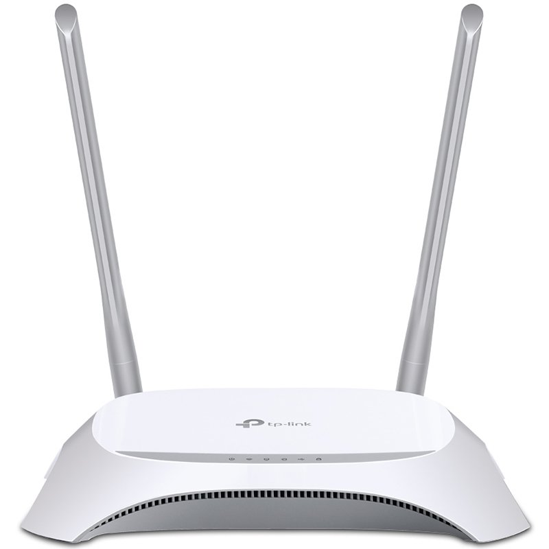 TP-Link bežični N 3G/4G usmjerivač (Router) 300Mbps (2.4GHz), 802.11b/g/n, 4×LAN/1×WAN, USB2.0 za 3G/4G modem, 2× 5dBi antena-0