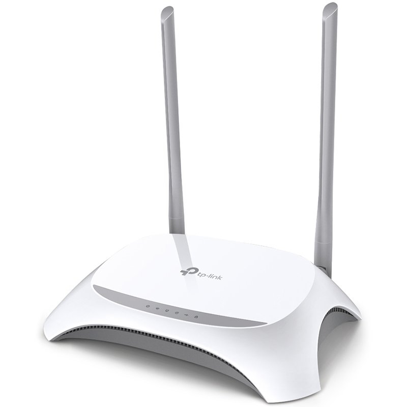 TP-Link bežični N 3G/4G usmjerivač (Router) 300Mbps (2.4GHz), 802.11b/g/n, 4×LAN/1×WAN, USB2.0 za 3G/4G modem, 2× 5dBi antena-2