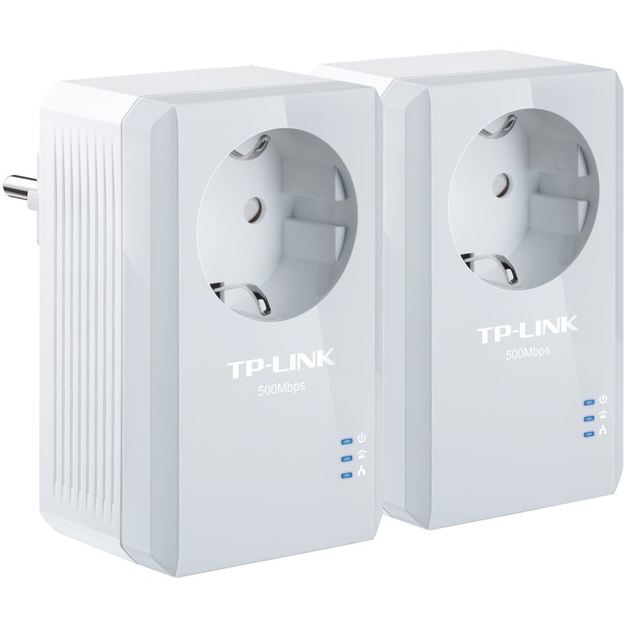 Mrežni adapter TP-LINK AV600 TL-PA4010P 600Mbps, 1× mrežni ulaz, dodatna strujna utičnica - KORIŠTENI jamstvo 6 mjeseci-3