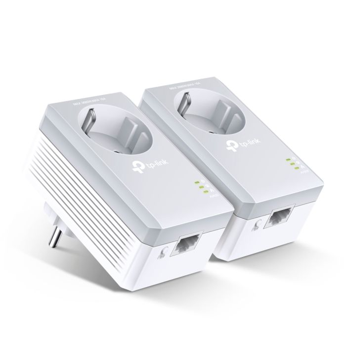 Mrežni adapter TP-LINK AV600 TL-PA4010P 600Mbps, 1× mrežni ulaz, dodatna strujna utičnica - KORIŠTENI jamstvo 6 mjeseci-6
