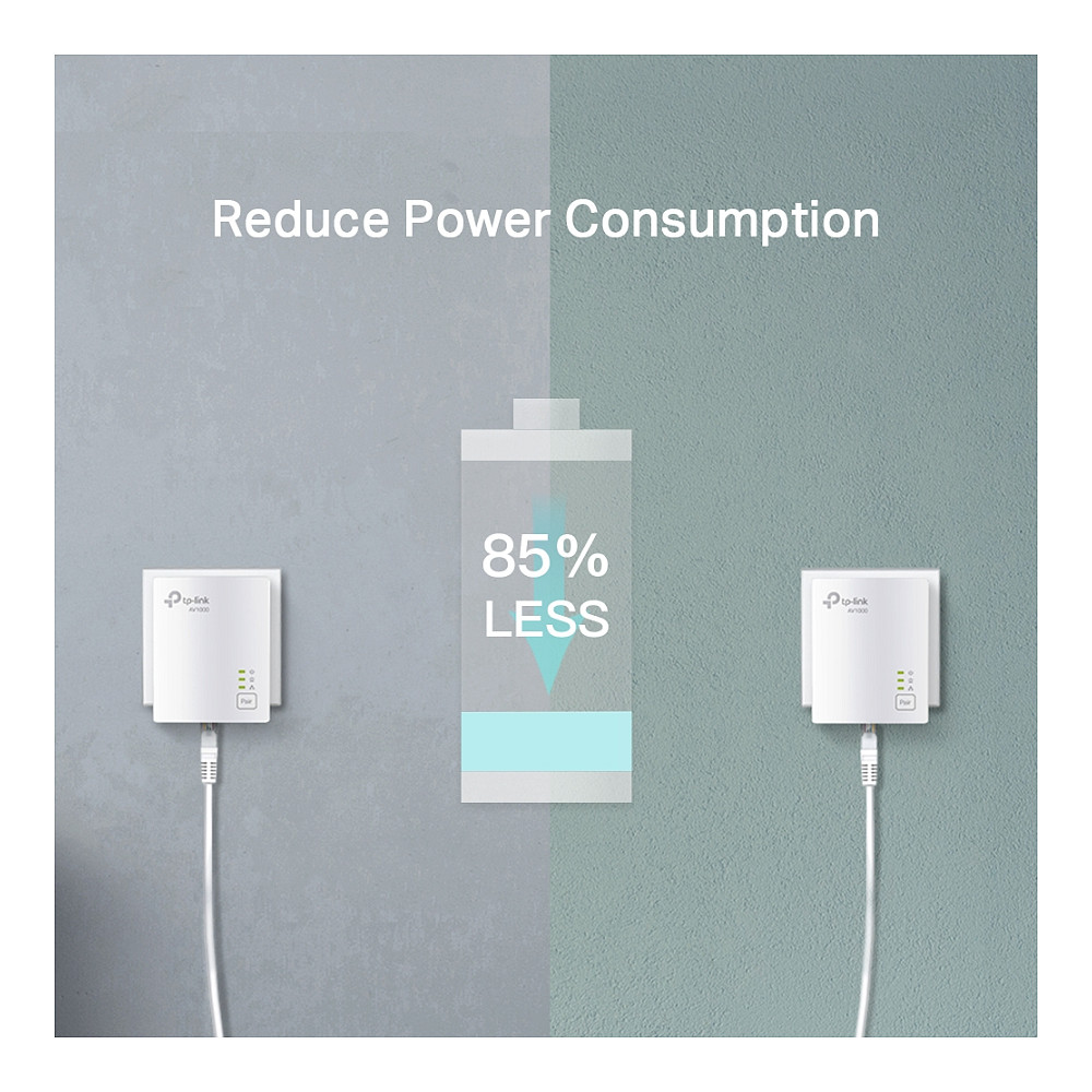 Mrežni adapter TP-LINK AV1000 Powerline Gigabit 1000Mbps, HomePlug AV (duplo pakiranje)-16