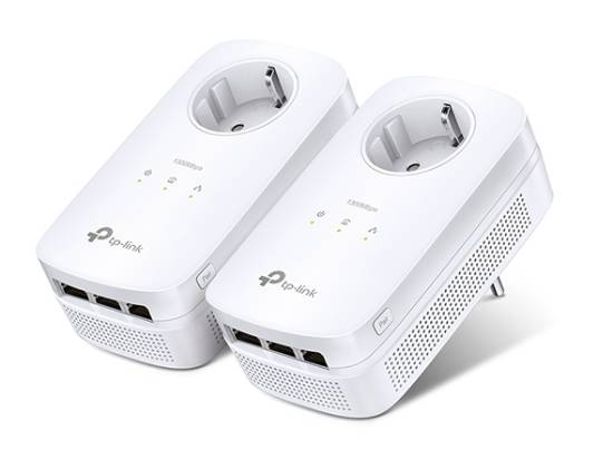 Mrežni adapter TP-LINK AV1300 Powerline Gigabit 1300Mbps 3×GLAN 2×2 MIMO-1