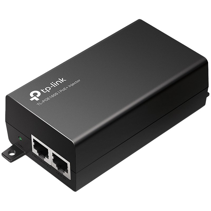 TP-Link PoE+ Injector Adapter, 1×Gbit PoE Port, 1×Gbit Non-PoE Port, 802.3at/af, Data+Power po istom kablu, do 100m, plastično kućište-1