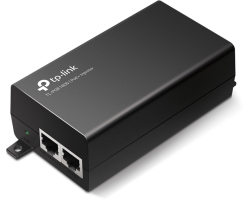 TP-Link PoE+ Injector Adapter, 1×Gbit PoE Port, 1×Gbit Non-PoE Port, 802.3at/af, Data+Power po istom kablu, do 100m, plastično kućište-2