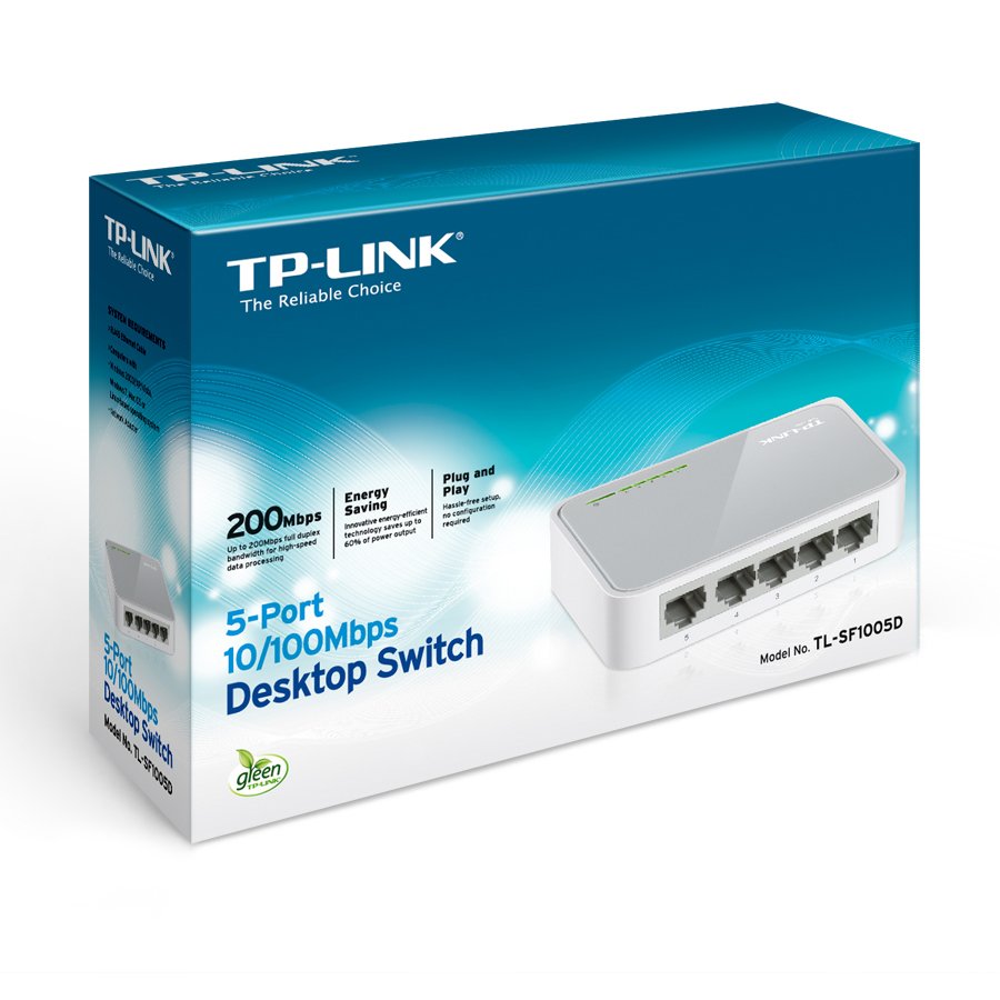 Mrežna oprema switch TP-LINK TL-SF1005D-6