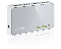 TP-Link 8-port mini Desktop preklopnik (Switch), 8×10/100M RJ45 ports, plastično kućište-1