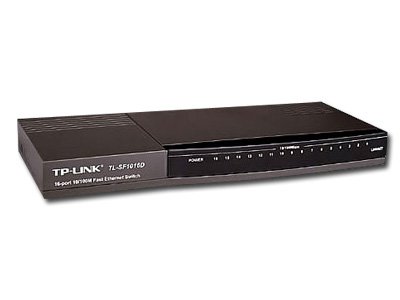 TP-Link 16-port Desktop preklopnik (Switch), 16×10/100M RJ45 ports, plastično kućište-6