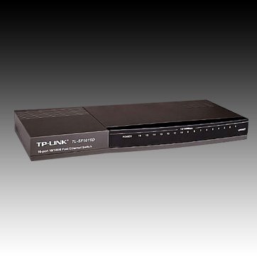 TP-Link 16-port Desktop preklopnik (Switch), 16×10/100M RJ45 ports, plastično kućište-9